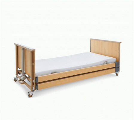 Łóżko rehabilitacyjne Low Entry - bezpieczne niskie łóżko