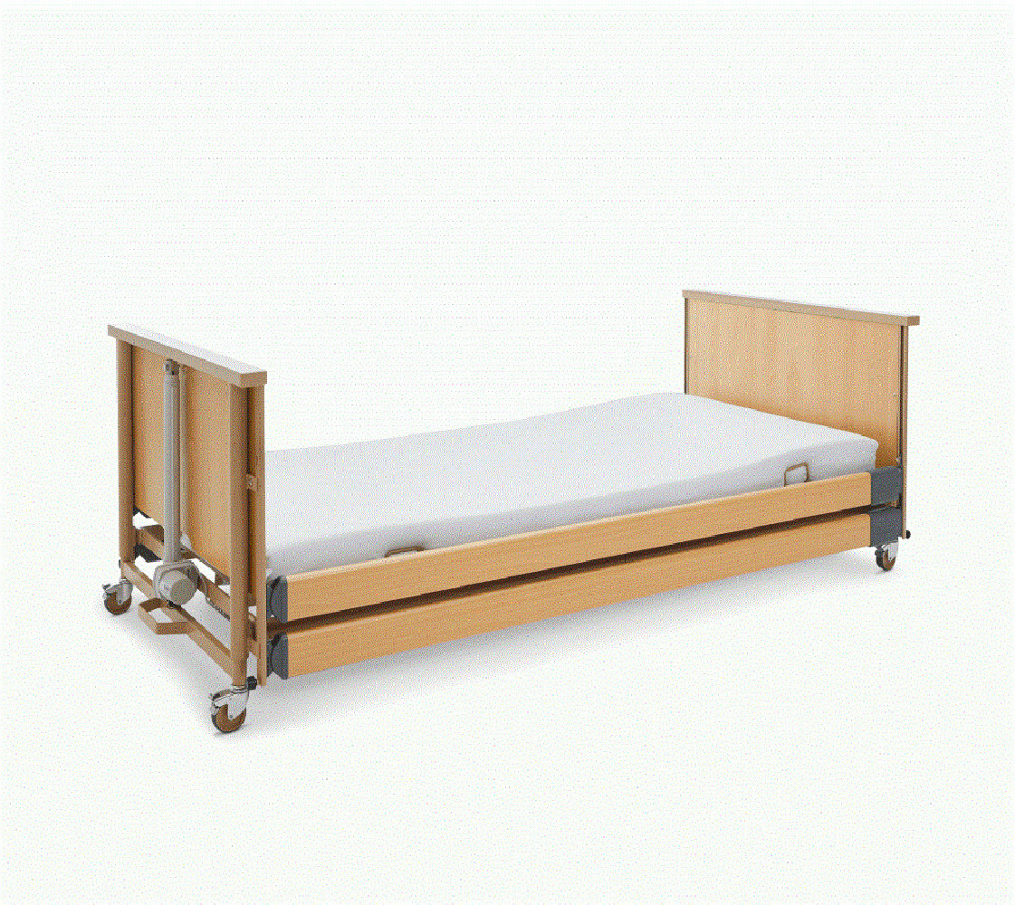 Łóżko rehabilitacyjne Low Entry - bezpieczne niskie łóżko